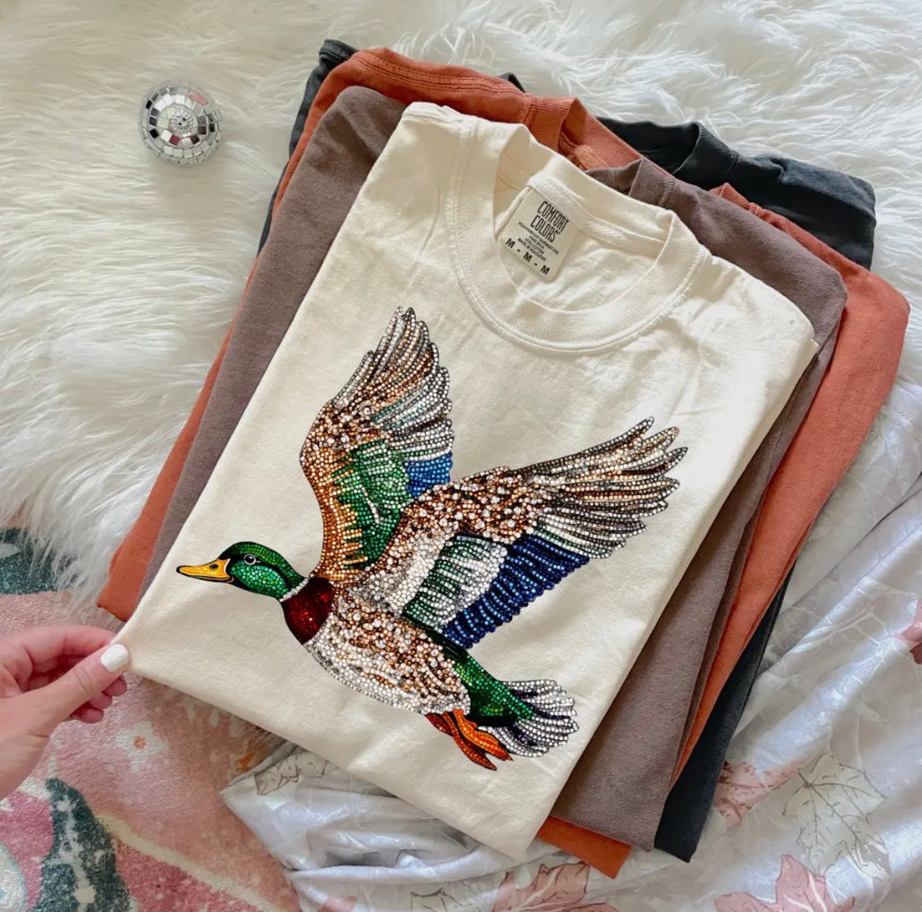 Duck Rhinestone T-Shirt