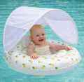 Ali+Oli Baby Swim Seat with Sun Canopy (Lemons)