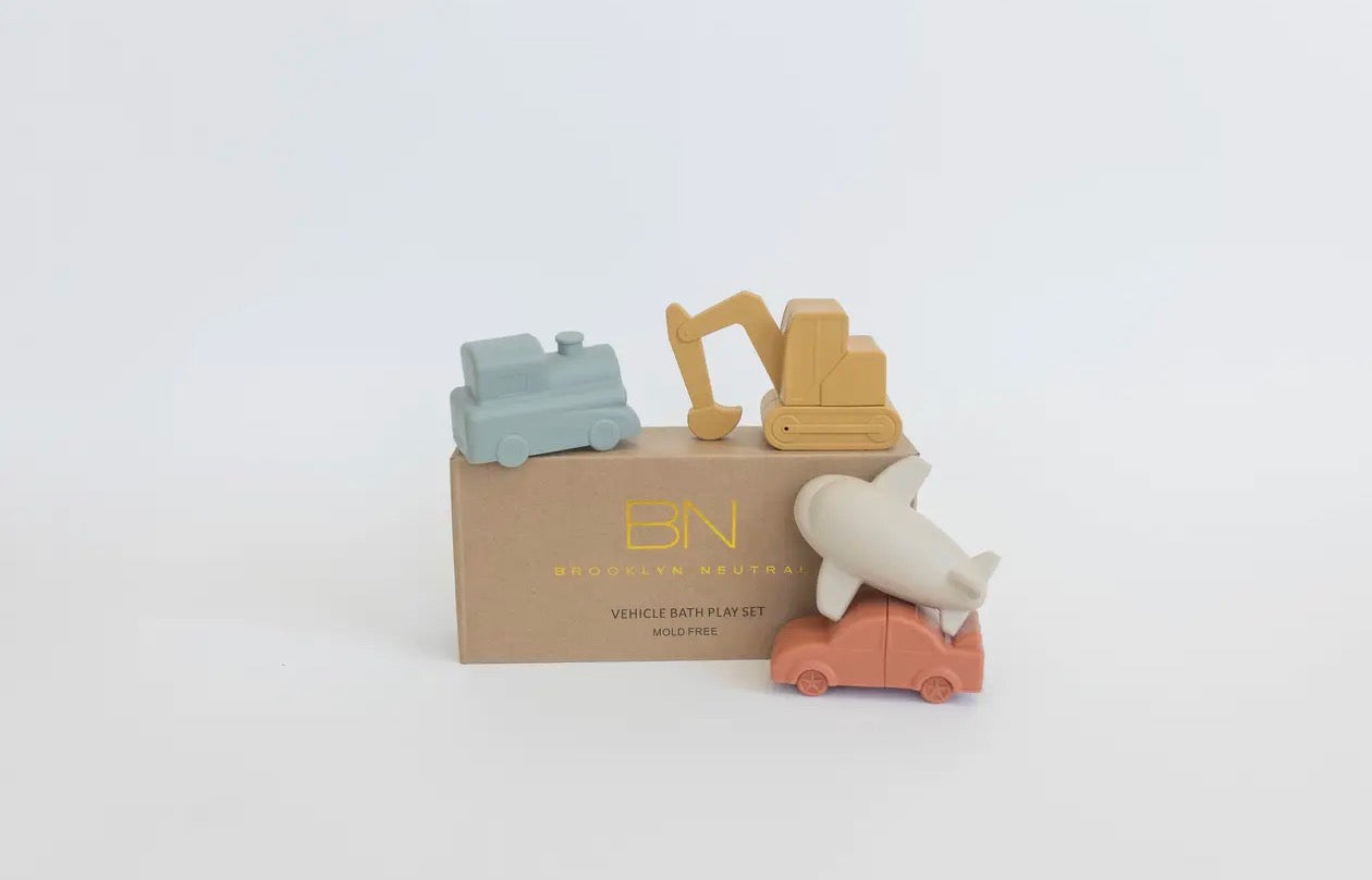 Vehicle Bath Toy Set