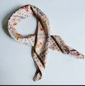 Silky Muse Satin Square Scarf - Chic Silky Scarf For Hair, Neck, or Bag Styling