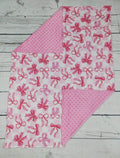 Pink Bow Blanket