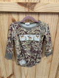 Camo Deer & Duck Onesie