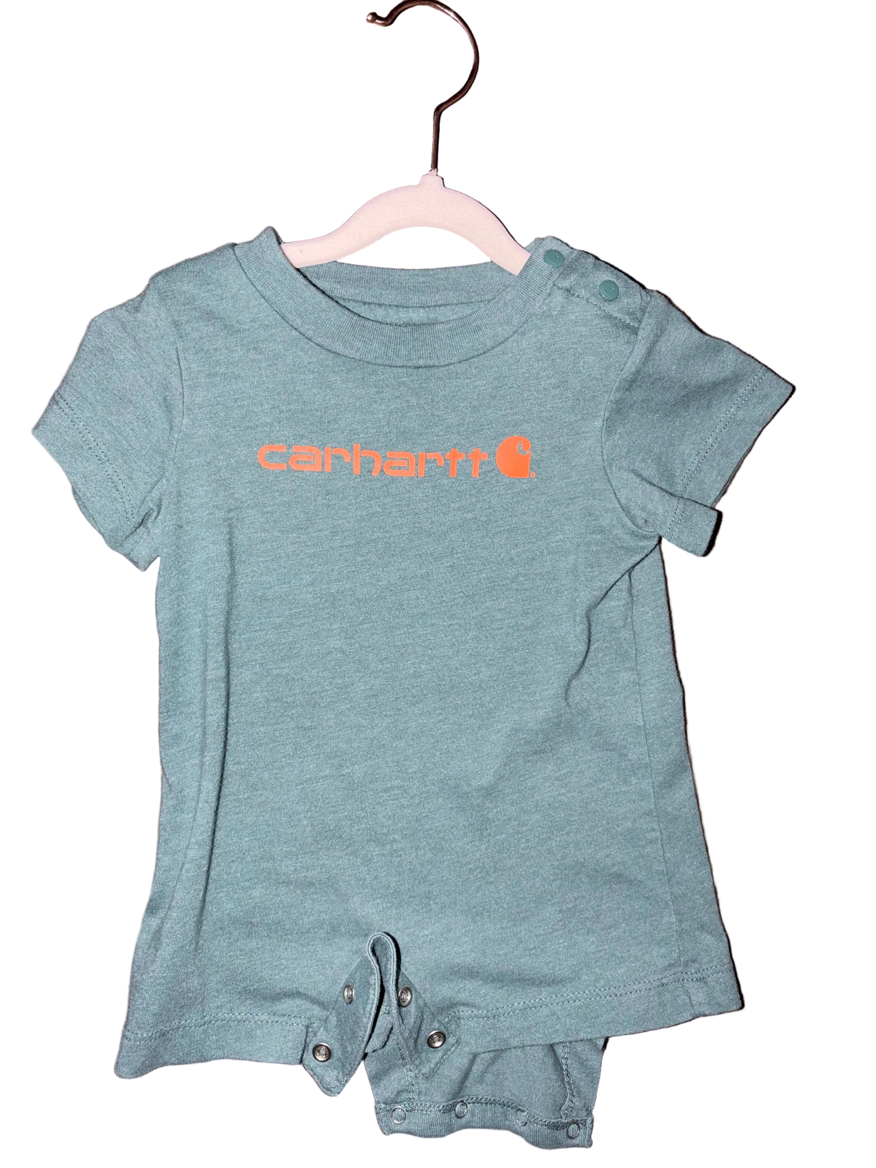 Teal Carhartt Romper