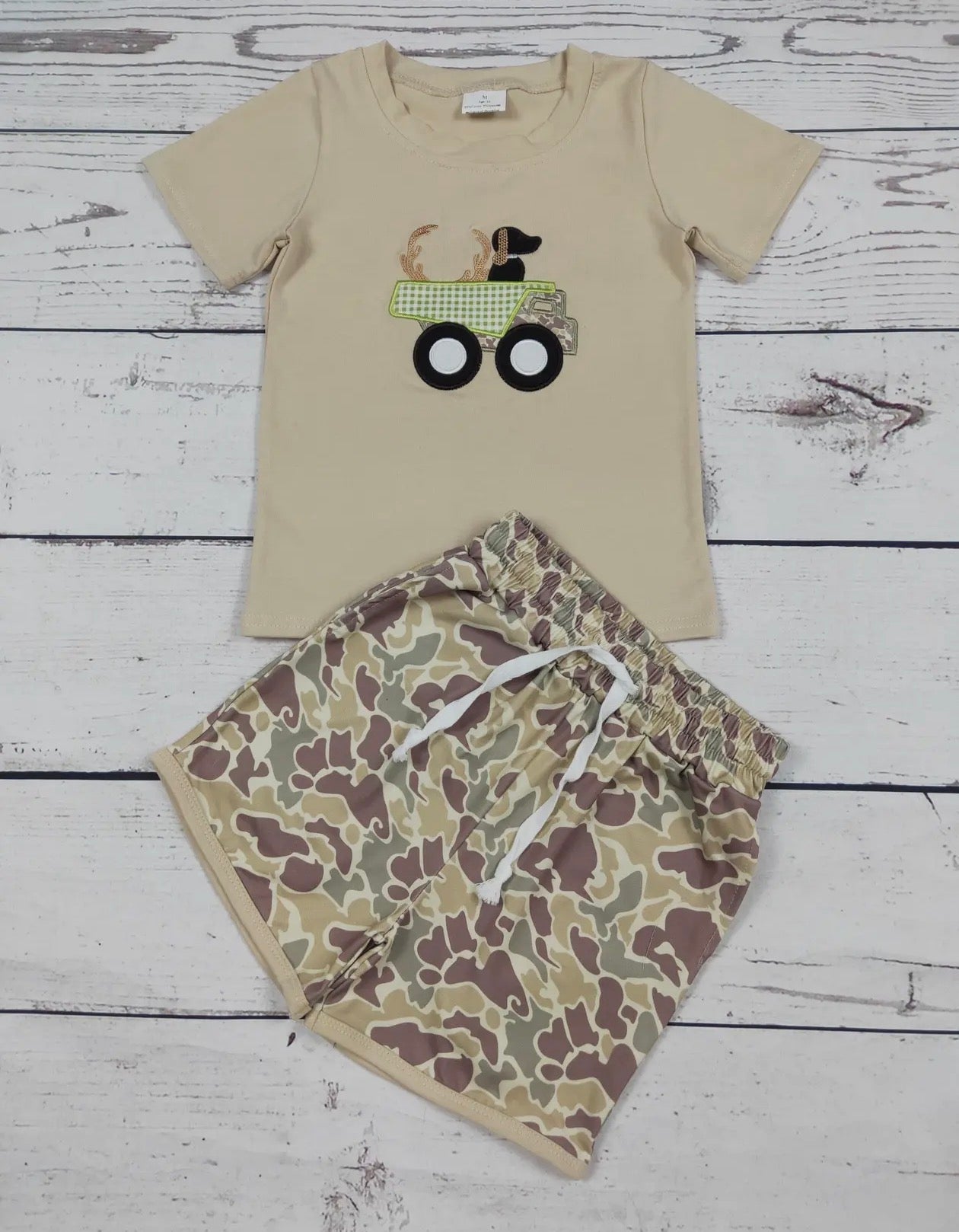 Tan Dog Camo Set