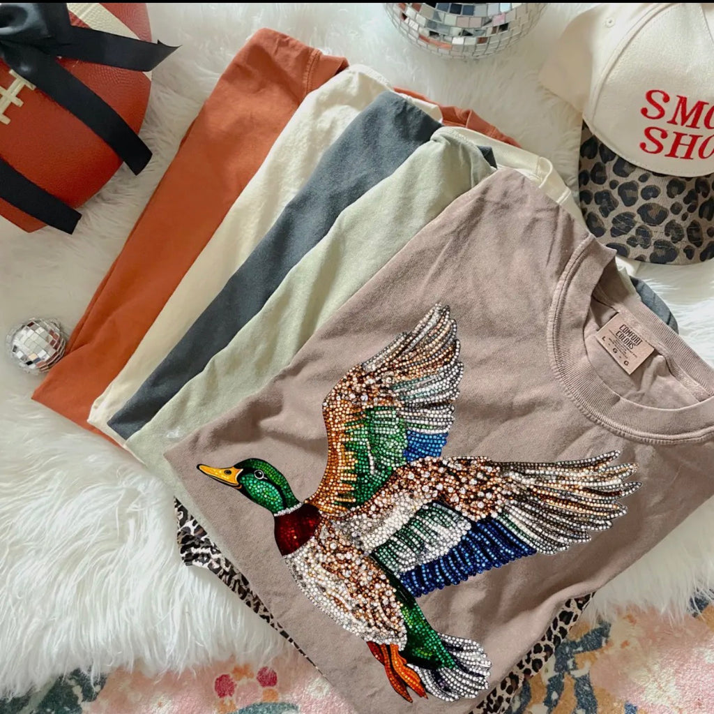 Duck Rhinestone T-Shirt