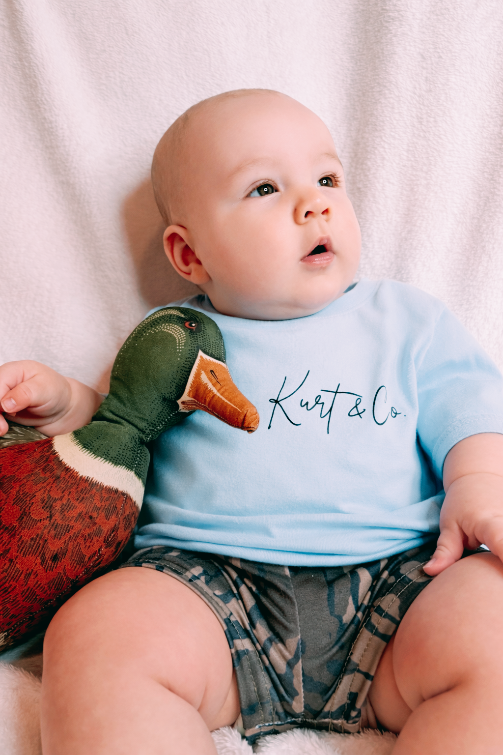 Toddler Kurt & Co logo shirt