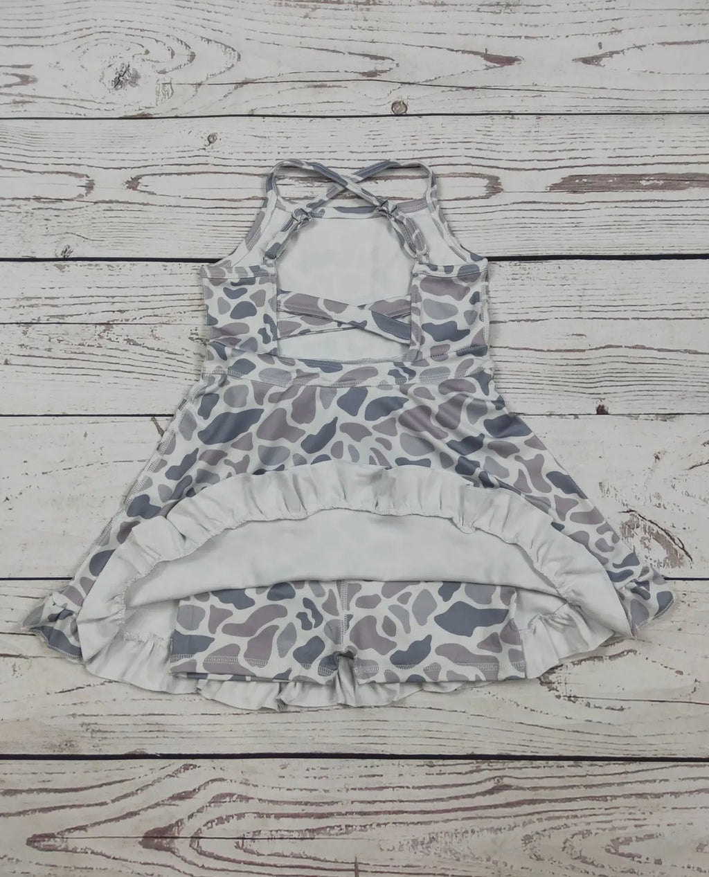 Girls Camo Athletic Dress