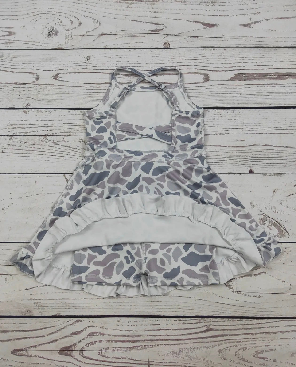 Girls Camo Athletic Dress