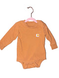 Orange  Carhartt Onesie