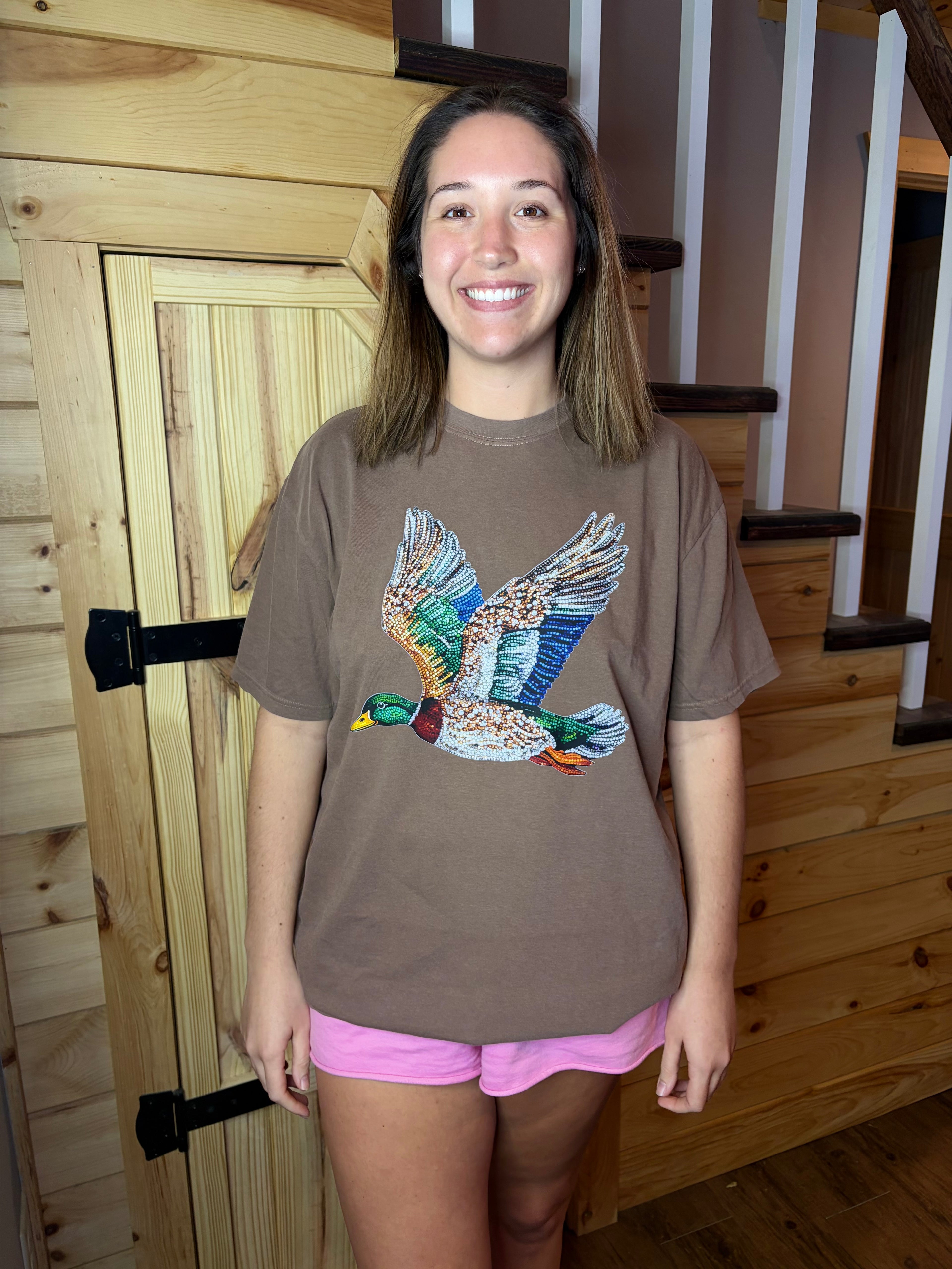 Duck Rhinestone T-Shirt