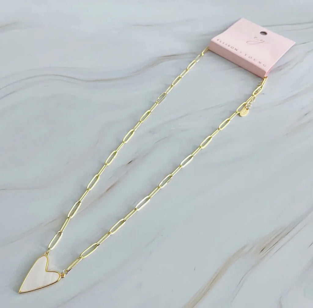 My Heart Link Chain Necklace