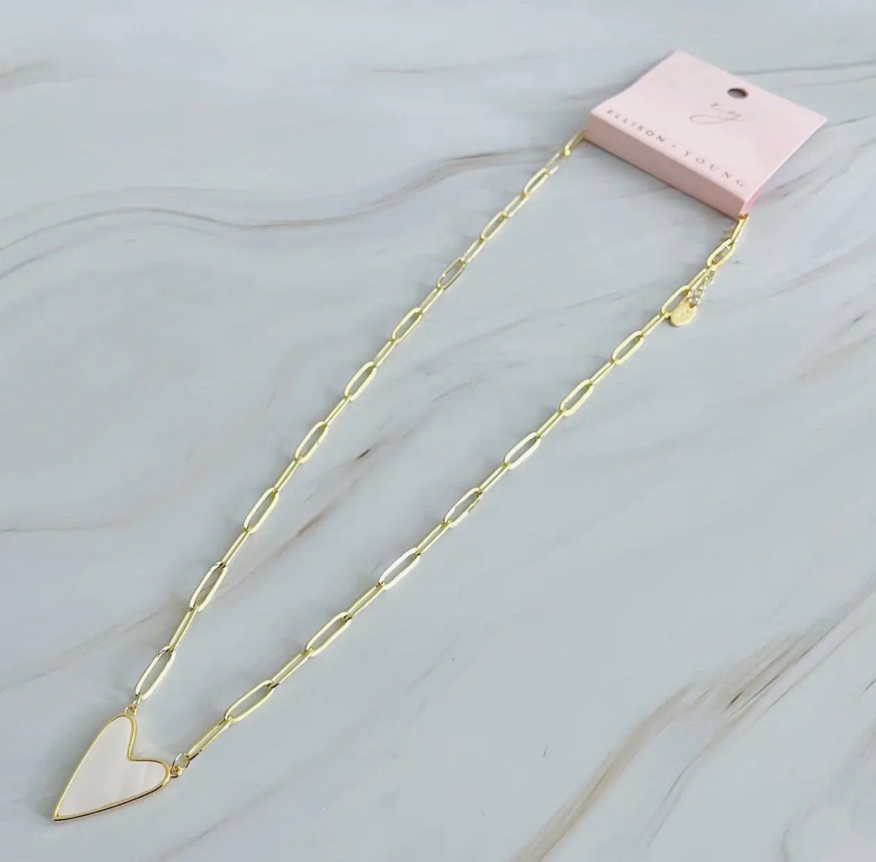 My Heart Link Chain Necklace