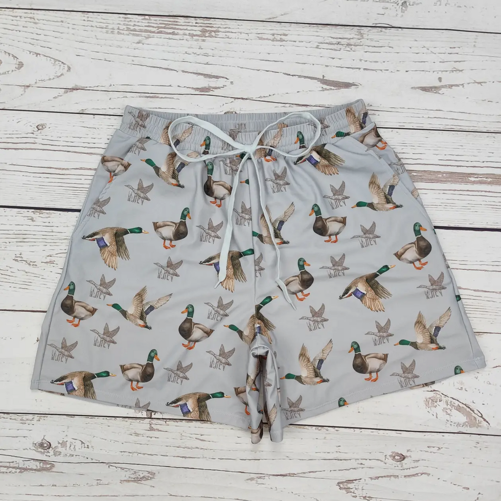 Men’s Camo Swim Trunks