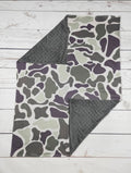 Grey Camo Blanket