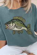 Rhinestone bass t-shirt