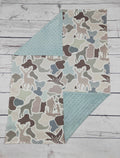 Blue Hunting Blanket