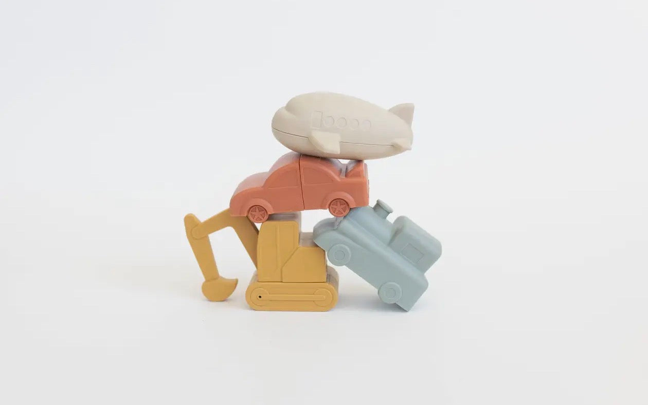 Vehicle Bath Toy Set
