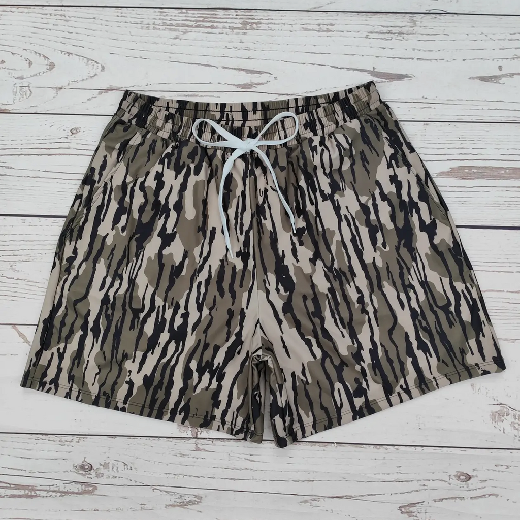 Men’s Camo Swim Trunks