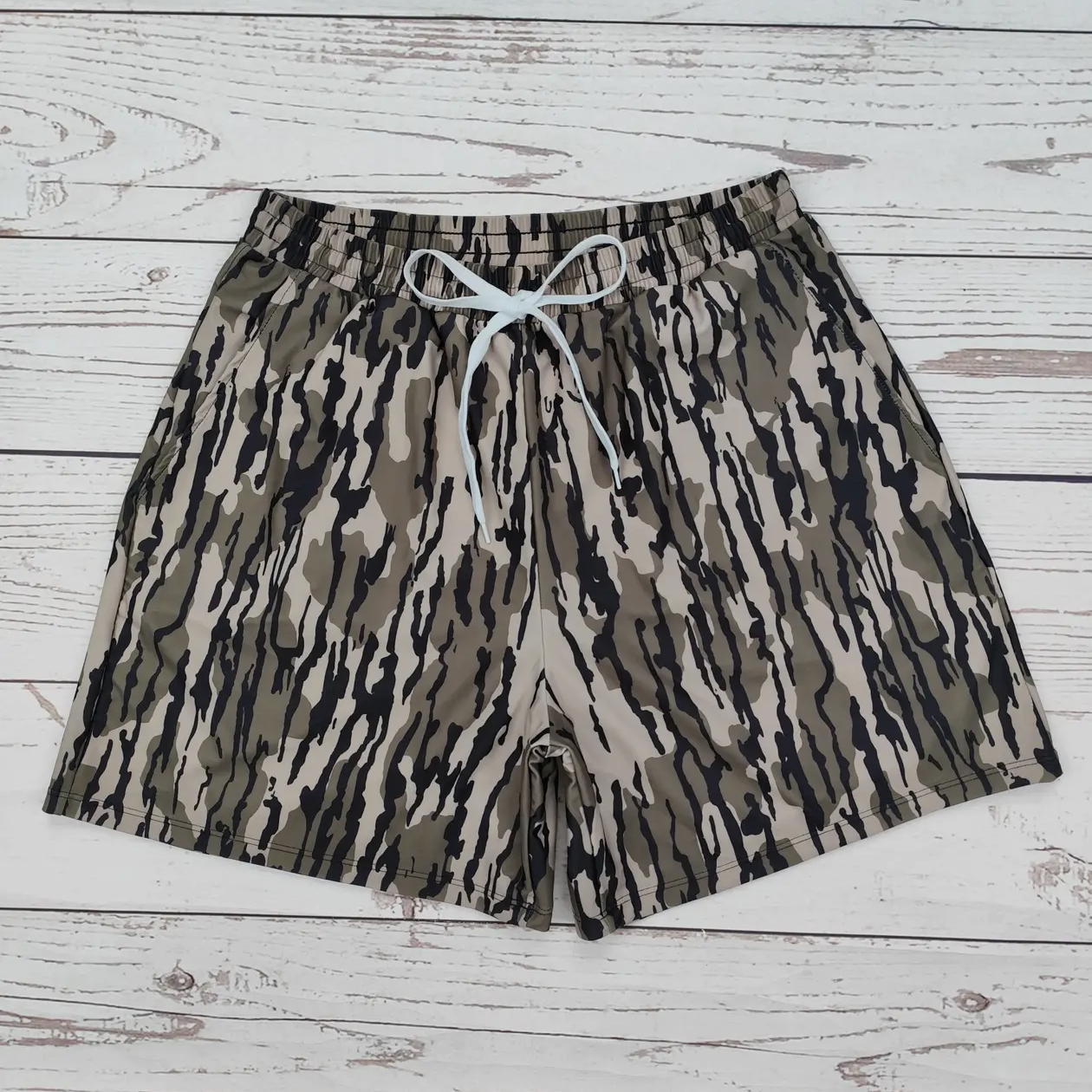 Men’s Camo Swim Trunks