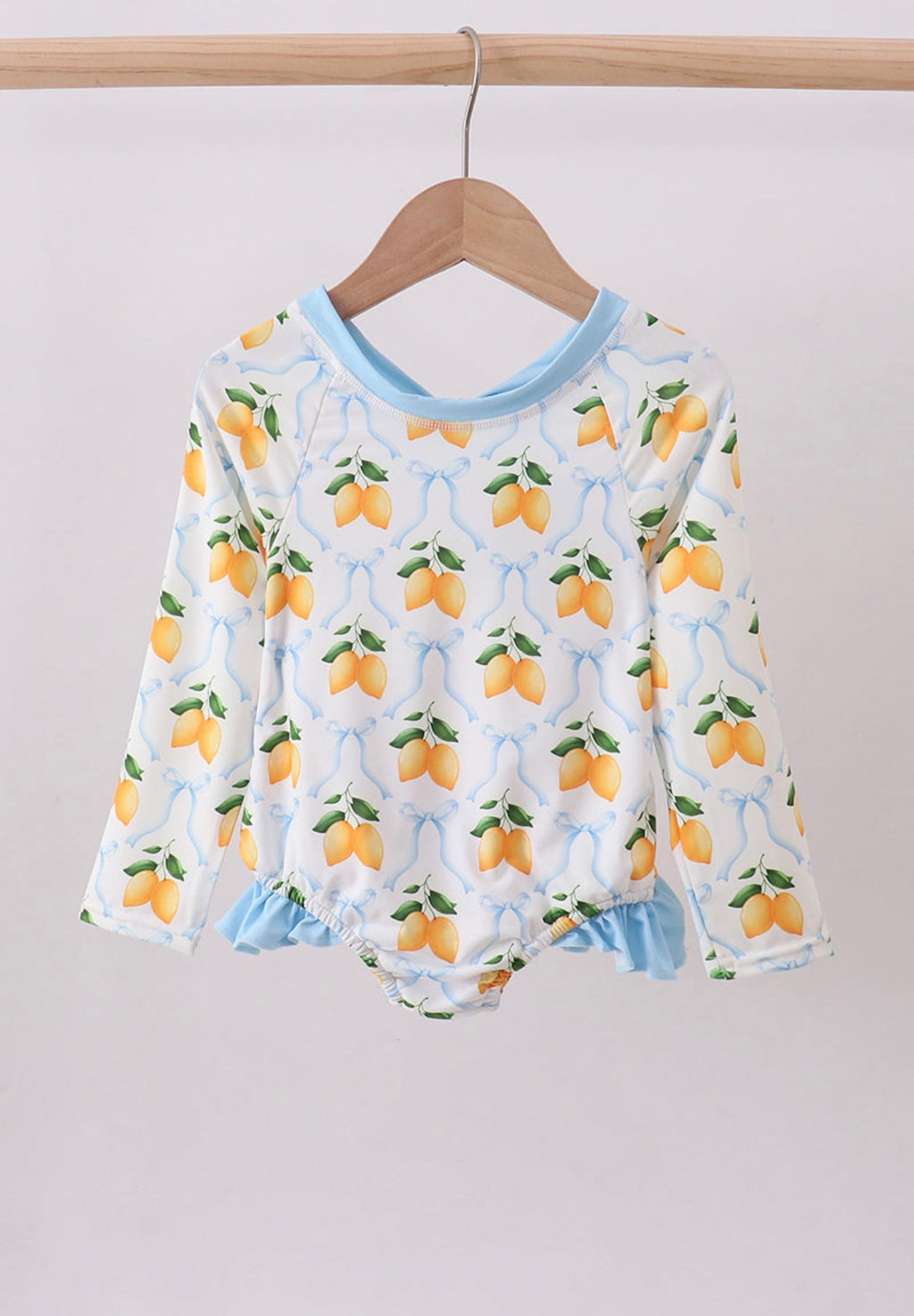 Bow lemon rashguard