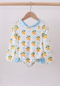 Bow lemon rashguard
