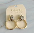 Knock On the Beauty Hoop Earrings