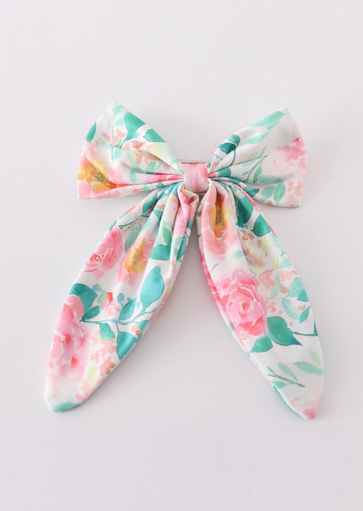 Pink & Teal Bow