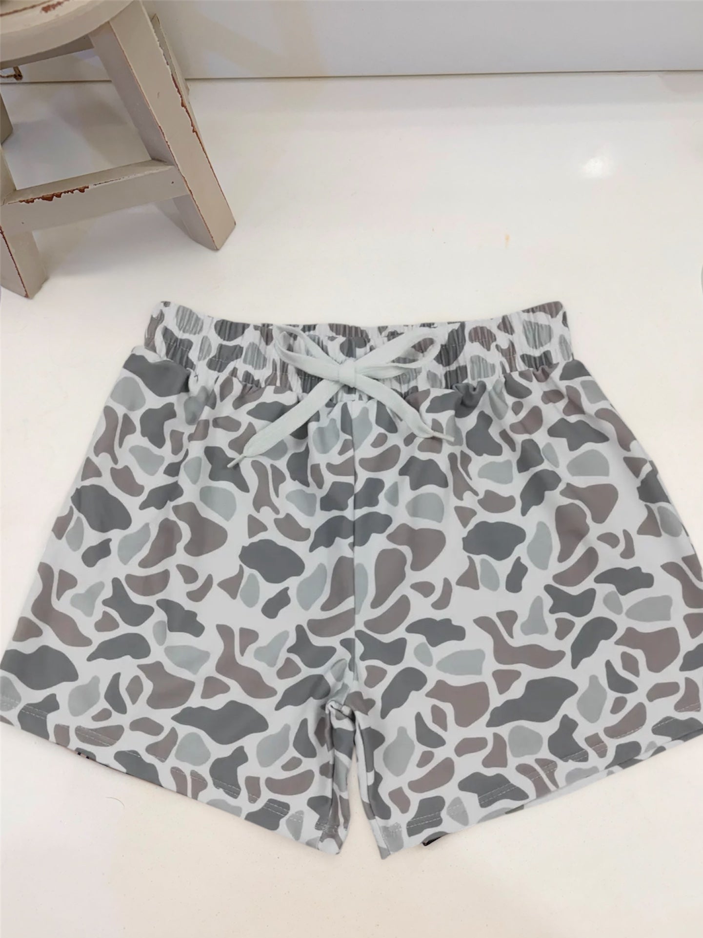 Grey camo swim