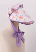 Purple Rose Bow Bonnet