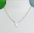My Heart Link Chain Necklace