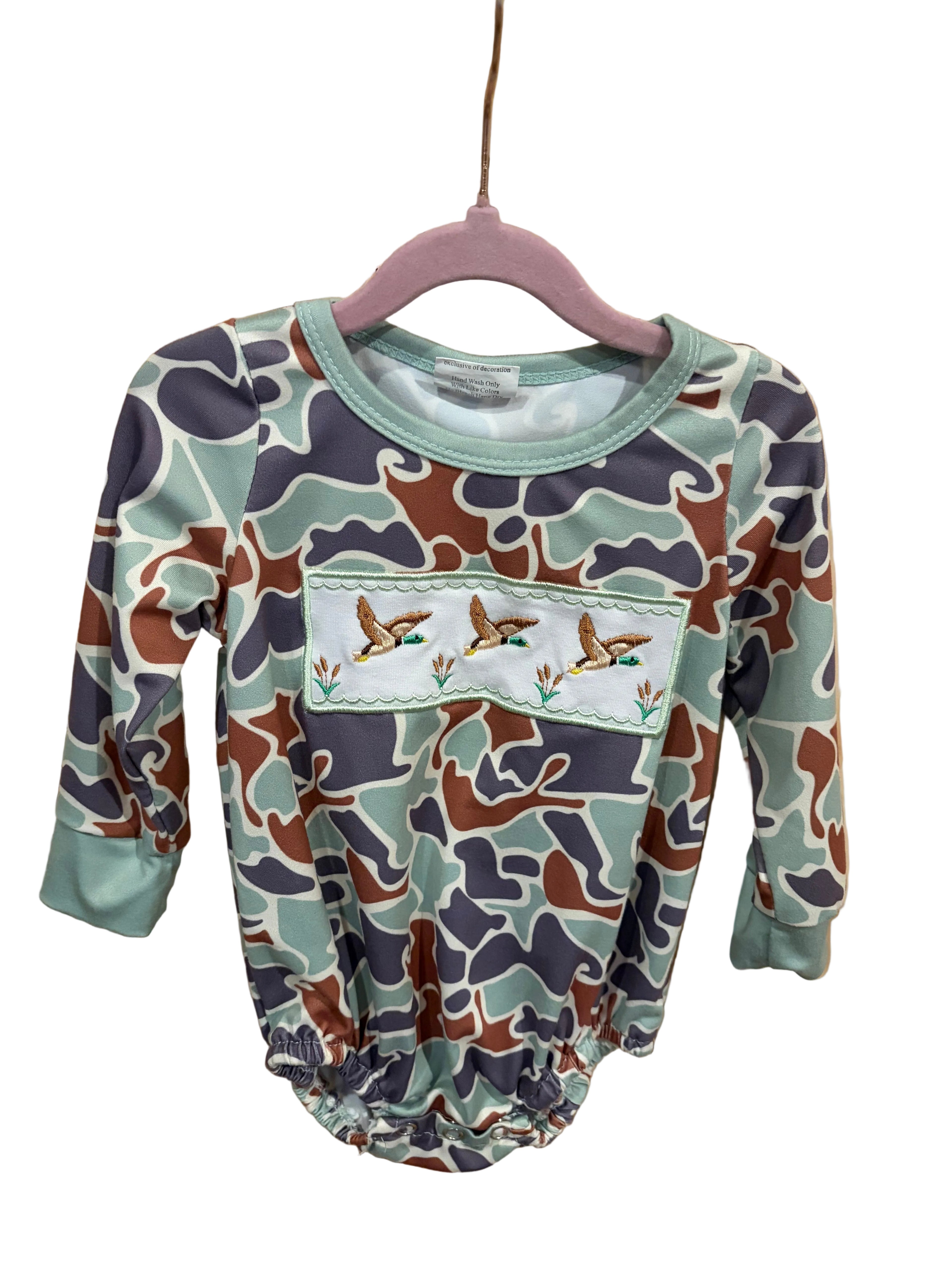 Camo Duck Onesie