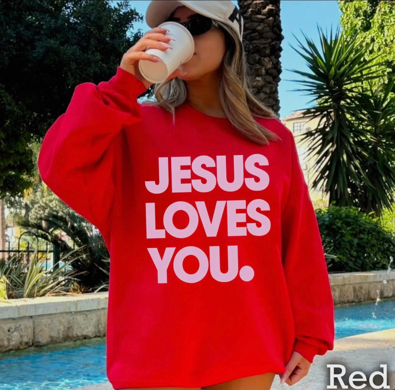 Jesus Loves You Sweatshirt