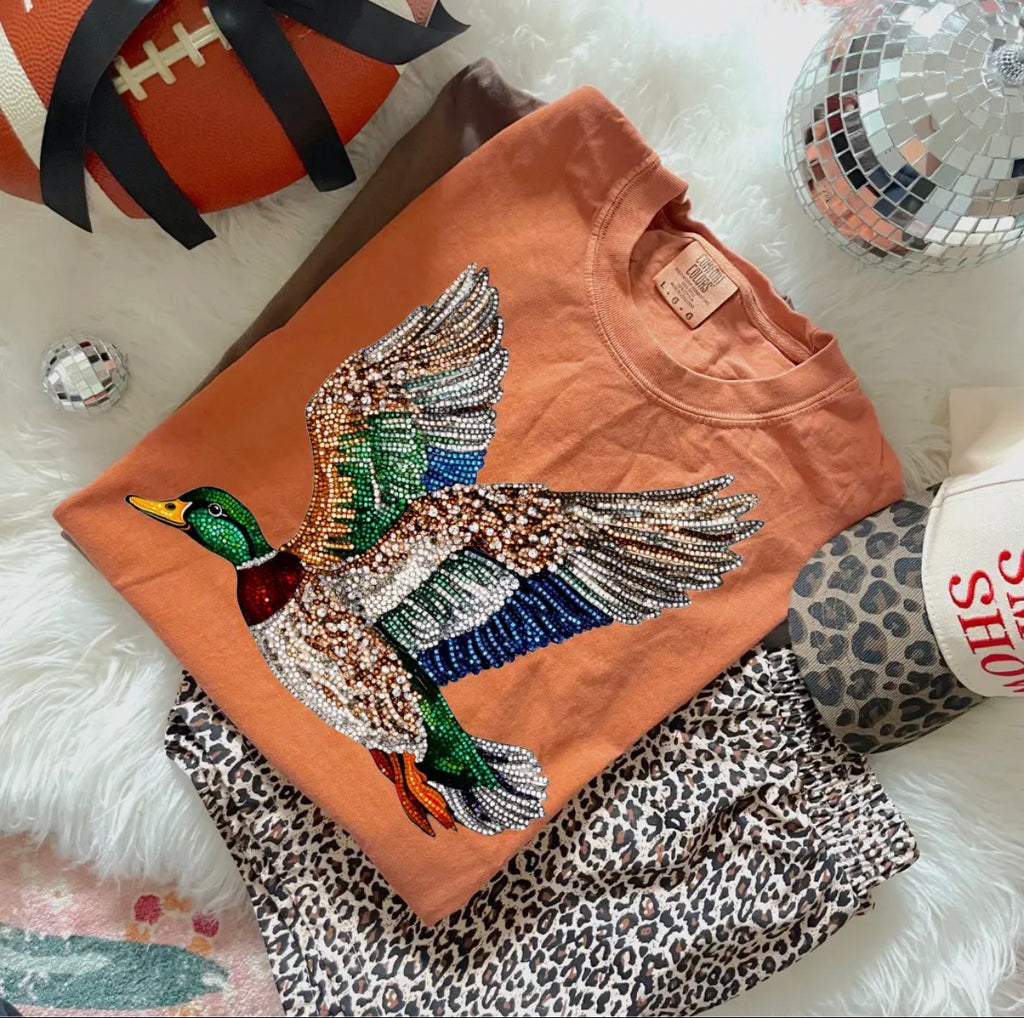 Duck Rhinestone T-Shirt