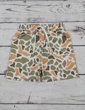 Orange Camo Shorts