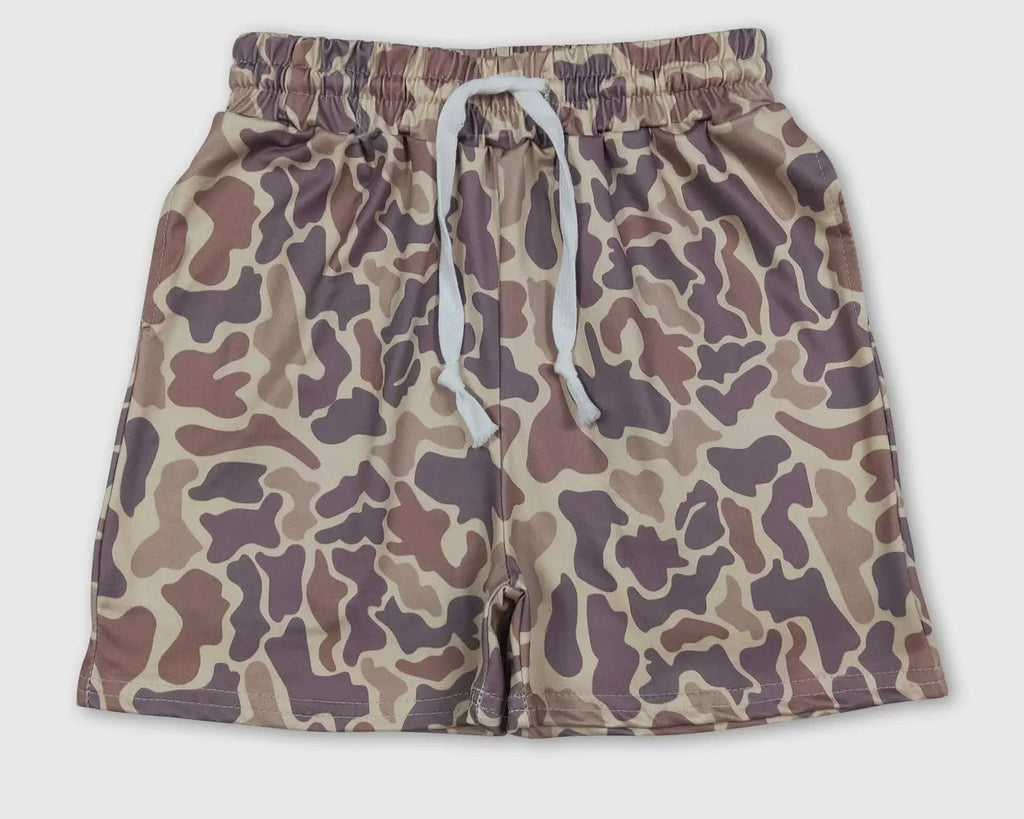 Boys Camo Shorts