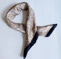 Silky Muse Satin Square Scarf - Chic Silky Scarf For Hair, Neck, or Bag Styling