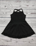 Girls Black Athletic Dress