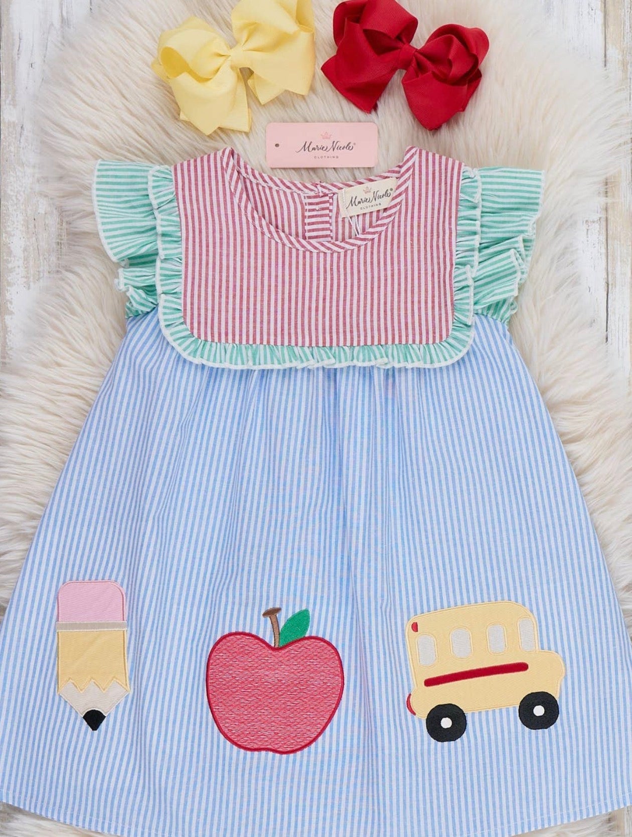 School Smocked Dress